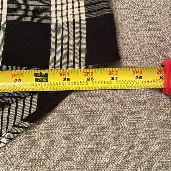 NWOT SO Goods For Life The Favorite Button-down Shirt XXL Plaid Black & Tan - Picture 7 of 11